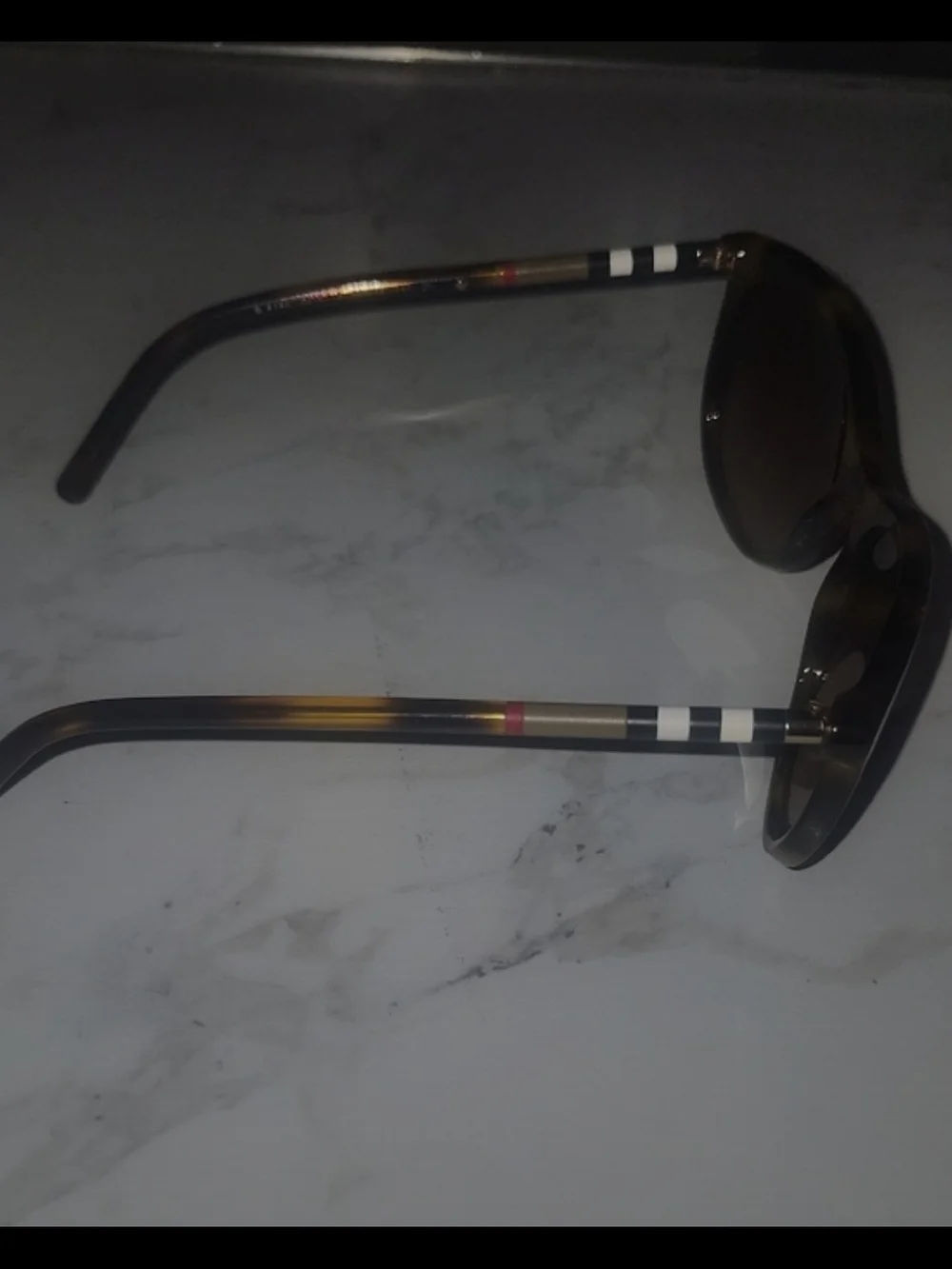 Burberry Tortoiseshell Nova Check Sunglasses B4145-A 3316/13 55/18/140